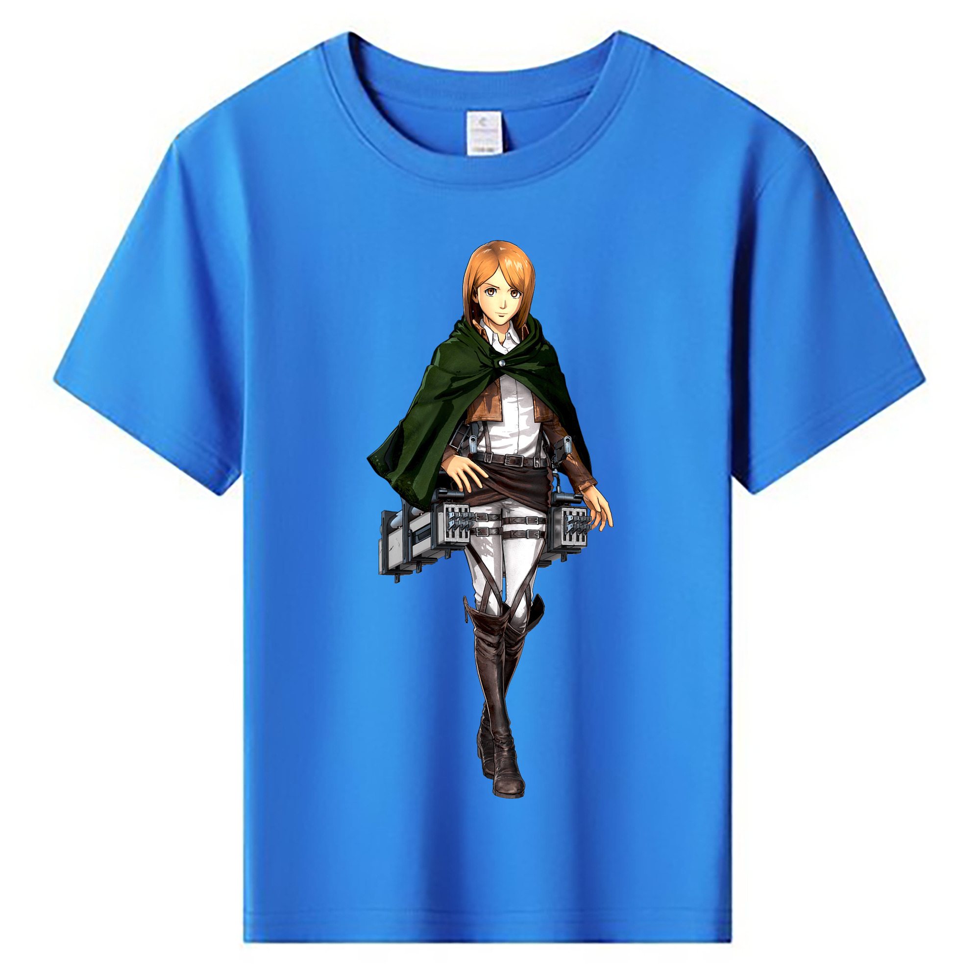 （画像用） 進撃の巨人 ペトラ·ラル Attack on Titan Petra Rall 綿100％キッズTシャツ（フロントプリント）